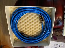 Custom QED SCART Dual Screen Silver Reference Interconnect Cable, 8mtr, Used