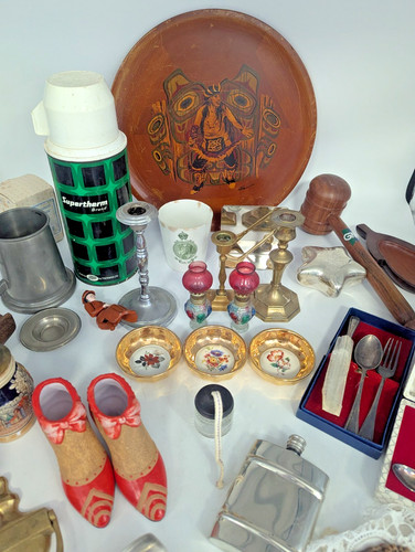 Vintage curios job lot - job,