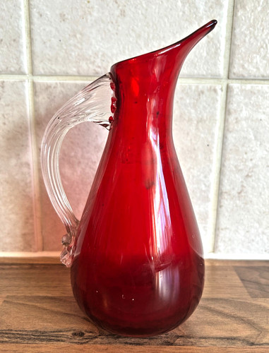 Empoli red glass - red,