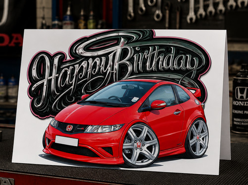 Honda birthday cards civic - birthday, cards,eg,civic