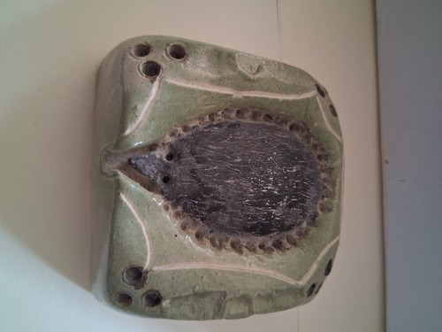 Unusual pottery figurine paper - unusual, figurine/paper