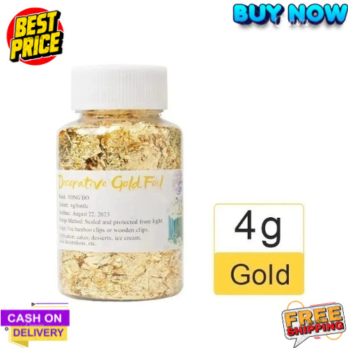 24k edible gold leaf - edible,