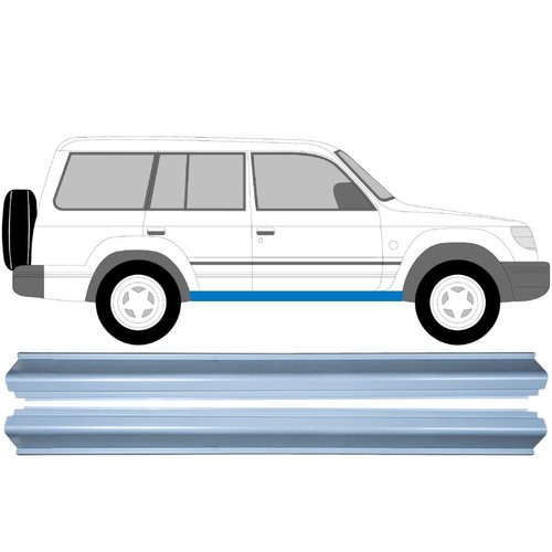 Sill repair panel for