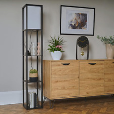 , Wooden Floor Standard Lamp