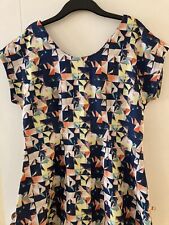 Louche, Joy The Store, geometric print dress XL
