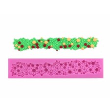 Pearl Silicone Cake Fondant Border Mould Baking Icing Mold Decorating Mold DIY