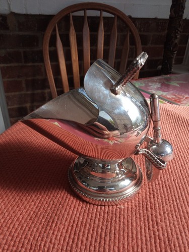 Antique silver plate sugar - antique,