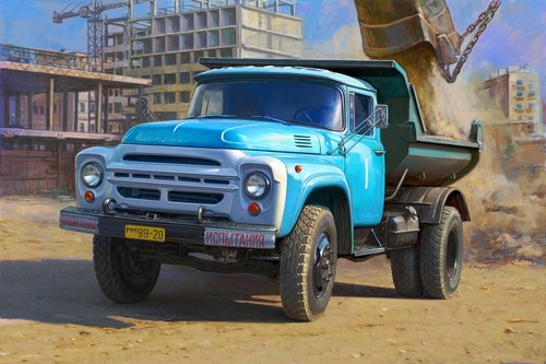 Zvezda zil 130 - 1:43, plastic