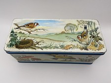 Vintage Jacob Goldfinch Tin - W & R Jacob Tin Bird Tin Vintage Jacob’s Bird Tin