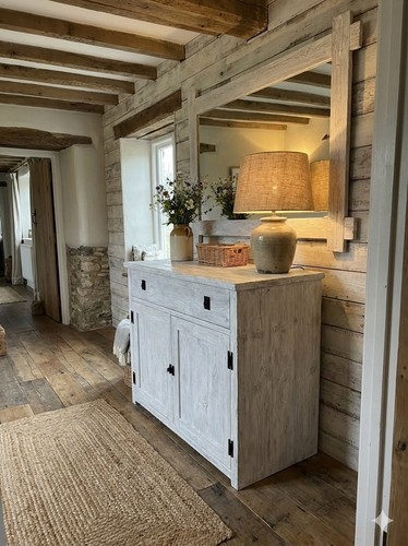 Dresser with one drawer and - one,
