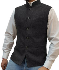 Mens Tweed Waistcoat