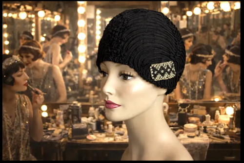 Vintage art deco flapper - deco,