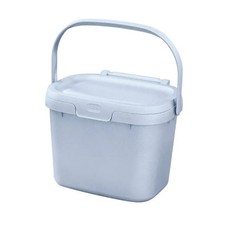 Addis 518384 Eco 100% Plastic Everyday Kitchen Food Waste Compost Caddy Bin, 4.5