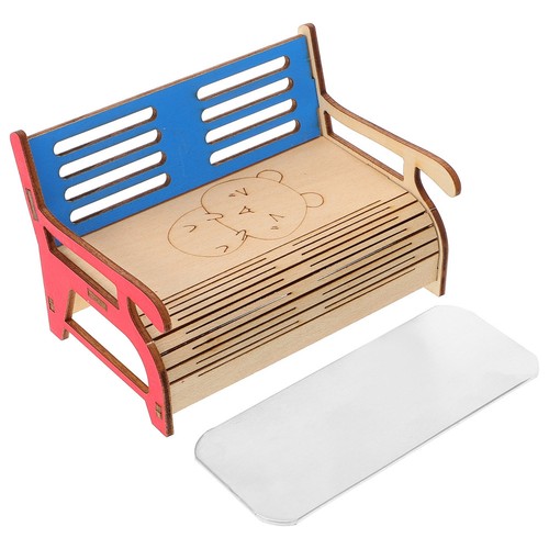 Hamster cage decoration wooden - hamster,
