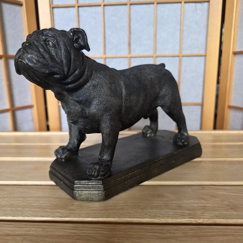 English bulldog statue - english,