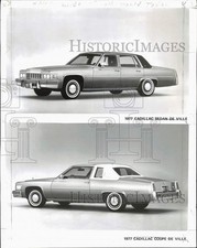 1976 Press Photo 1977 Cadillac