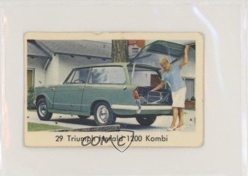 1962 swedish gum cars triumph - swedish,