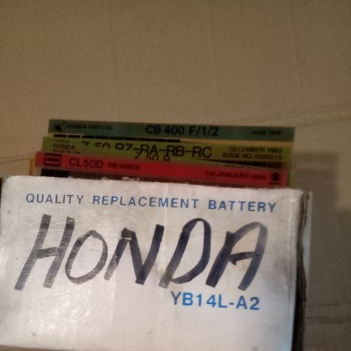 Honda 1970 box - box, of