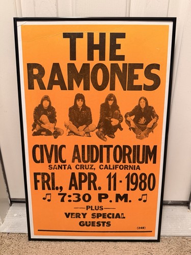 The ramones concert poster - ramones,