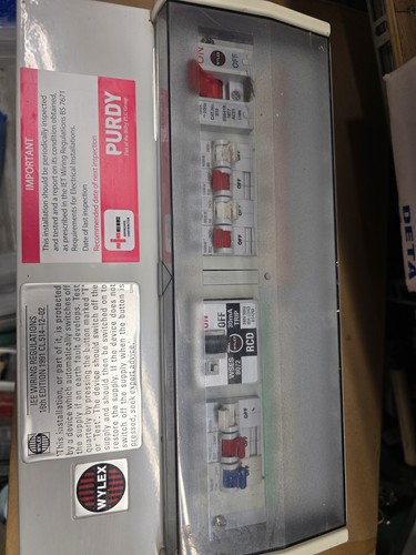 Wylex way consumer unit - way,