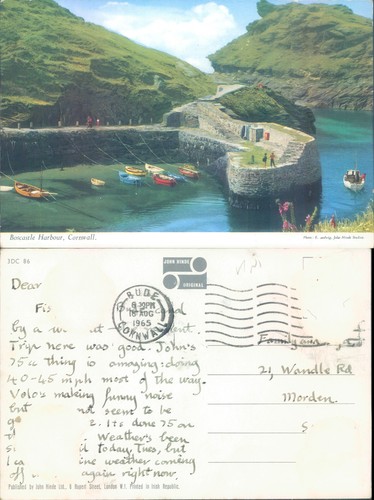 Boscastle harbour cornwall - boscastle,