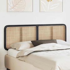 Headboard with Headboard Black