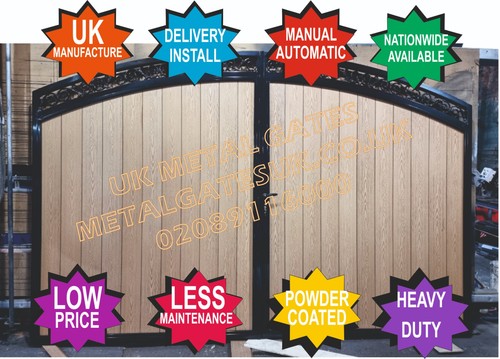 Curved gate sliding - gate, /