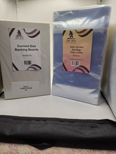 100 x Comic Book Bags And Boards - Current Size - White (New&Sealed)