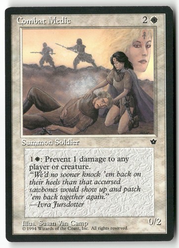 Combat medic magic - combat, camp)