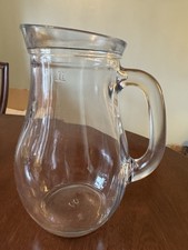 I Litre Glass Water Jug. Glass Water Pitcher