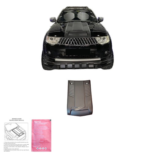 Matte black hood vent air - hood,
