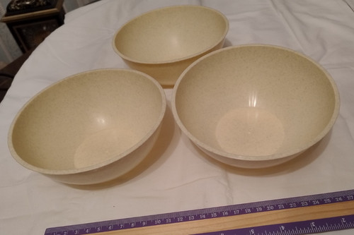 Set three vintage cream - set,