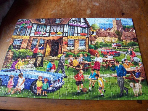 Jigsaw puzzle the black - jigsaw, --