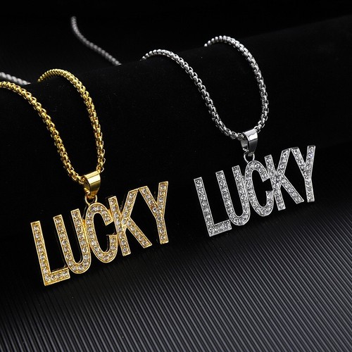 Gold lucky chain - lucky, necklace