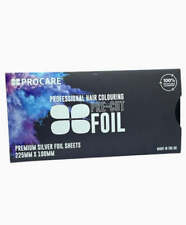 ProCare Professional Hair Colouring Pre Cut Silver Foil Sheet