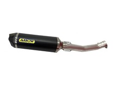 Suzuki GSXR1000 07 2007 08 k7 k8 exhaust slip-on Arrow aluminium 4:1 carbon cap