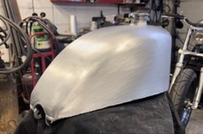 Aluminium sporster tank - aluminium, chop