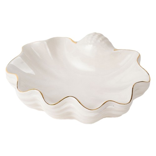 Small creative white shell - small,