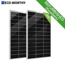 Eco worthy bifacial 240w - 240w, 12v