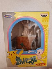 Pokémon Vintage Mew Figure Desktop Clock 1998 Nintendo JAPAN BANPRESTO Sealed