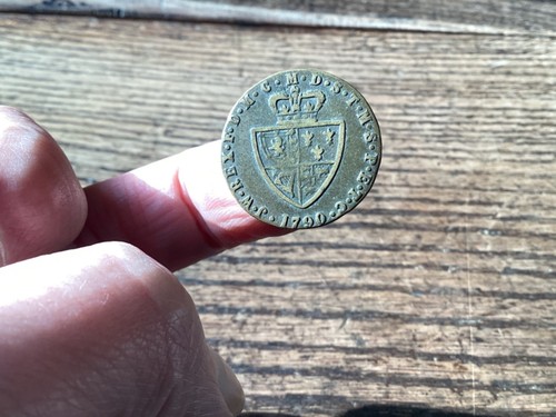 Great britain token 1790 - britain, spade