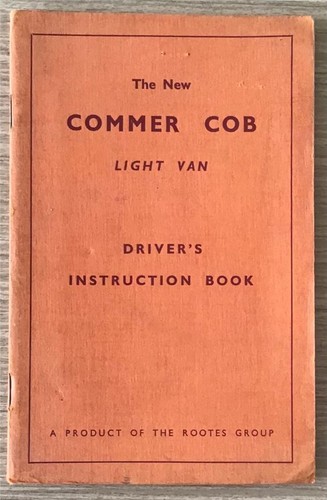 Commer cob light van drivers - commer,