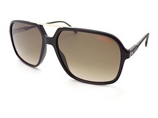 Carrera Sunglasses Shiny Black Gold with Brown Gradient CAT.3 Lenses 229/S R60