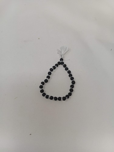 Beads ebony mala - 27, 8mm(sr