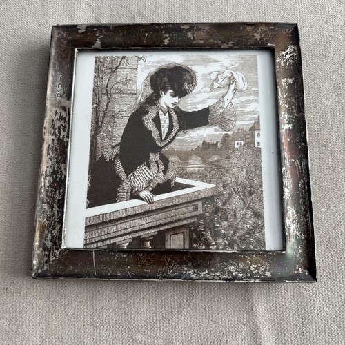Sterling silver photo - silver, frame