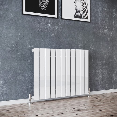 Horizontal radiator flat panel - horizontal,