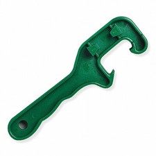 Plastic Steel Made Barrel Drum Wrench Pail Lid Opener Rust Proof Green