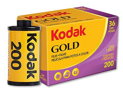 Kodak gold 200 iso colour - gold,