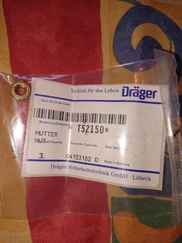 Drager ray dolphin valve nut - ray,