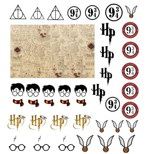 Harry potter nail - harry, art